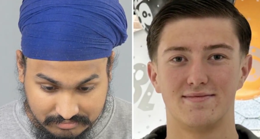 Vikrum Digwa and Henry Nowak involved in the Southampton incident