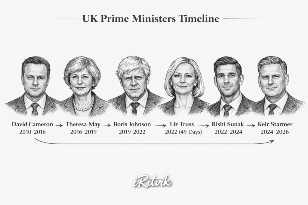 Meta Description: UK mein pichle 10 saalon mein 6 PMs kyun badle? Jaaniye aam logon ki rai aur UK political instability ke peeche ke sach ko hamare decoding article mein.